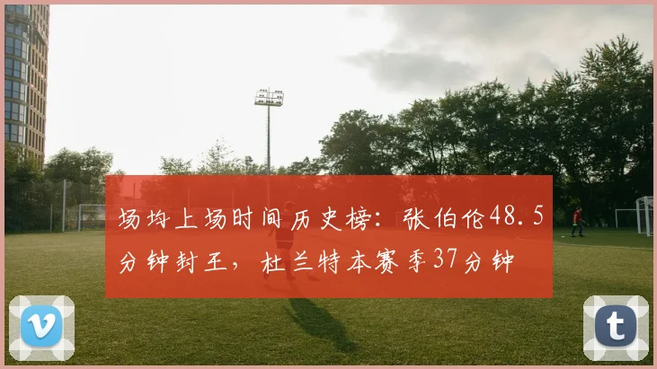 场均上场时间历史榜：张伯伦48.5分钟封王，杜兰特本赛季37分钟